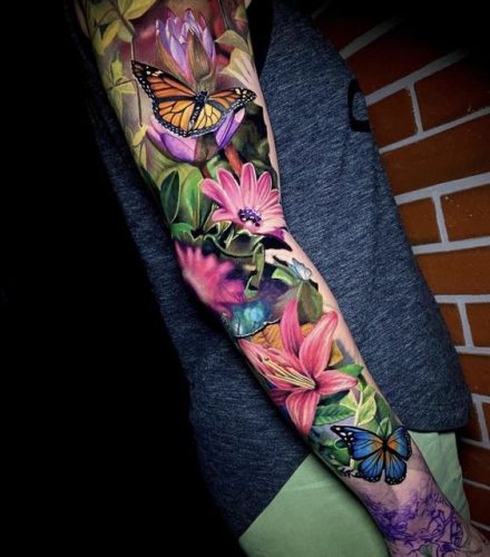 Explore 20 Lush Tropical Leaves Tattoo Ideas &#8211; Perfect for Nature Lovers in 2025