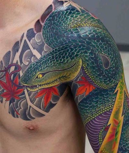 Discover Top 15 Snake Shoulder Tattoo Designs for 2025: Inspiration for Men &#038; Women