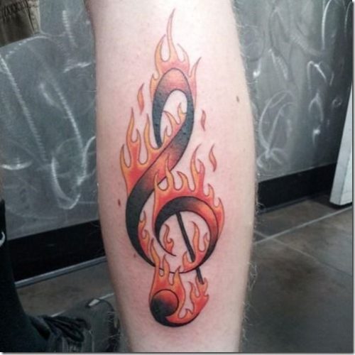 Unique Treble Clef Tattoo Ideas 2025: Discover Designs for Music Lovers&#8217; Ankles, Wrists &#038; More!