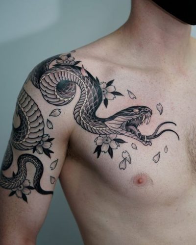Discover Top 15 Snake Shoulder Tattoo Designs for 2025: Inspiration for Men &#038; Women
