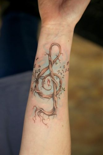 Unique Treble Clef Tattoo Ideas 2025: Discover Designs for Music Lovers&#8217; Ankles, Wrists &#038; More!