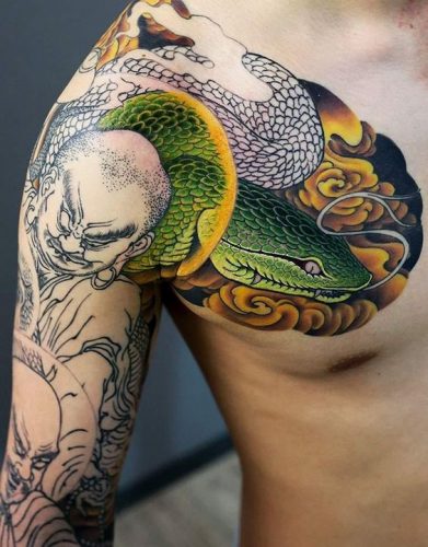 Discover Top 15 Snake Shoulder Tattoo Designs for 2025: Inspiration for Men &#038; Women