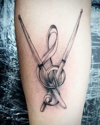 Unique Treble Clef Tattoo Ideas 2025: Discover Designs for Music Lovers&#8217; Ankles, Wrists &#038; More!