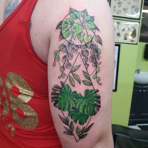 Explore 20 Lush Tropical Leaves Tattoo Ideas &#8211; Perfect for Nature Lovers in 2025