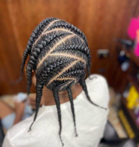 Top 19 Zig Zag Cornrows for Men in 2025: Unleash Your Style with Bold &#038; Intricate Braid