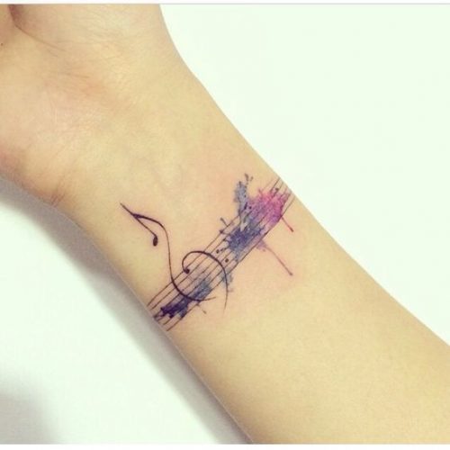 Unique Treble Clef Tattoo Ideas 2025: Discover Designs for Music Lovers&#8217; Ankles, Wrists &#038; More!