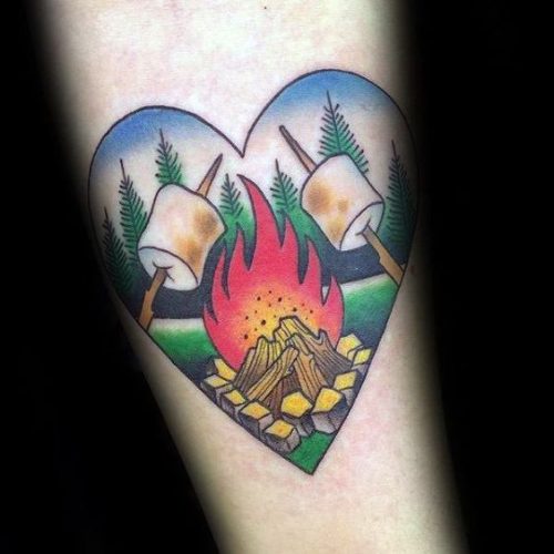 Discover the Great Outdoors on Your Skin: 20 Inspiring Camping Tattoo Designs for Nature Lovers in 2025