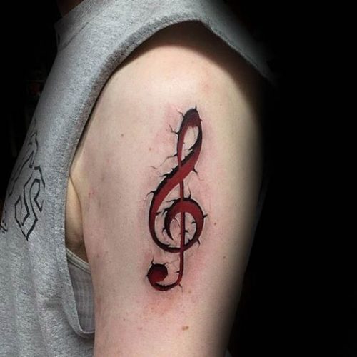Unique Treble Clef Tattoo Ideas 2025: Discover Designs for Music Lovers&#8217; Ankles, Wrists &#038; More!