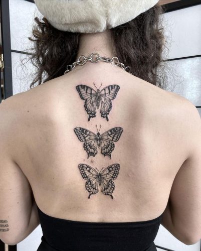 Discover the Top 15 Butterfly Back Tattoo Designs for 2025 – Inspiring Art for Your Journey