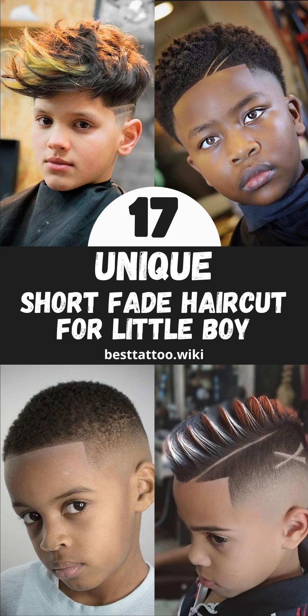 17 Trendsetting Little Boy Haircuts: Short Fades to Bold Designs in 2024