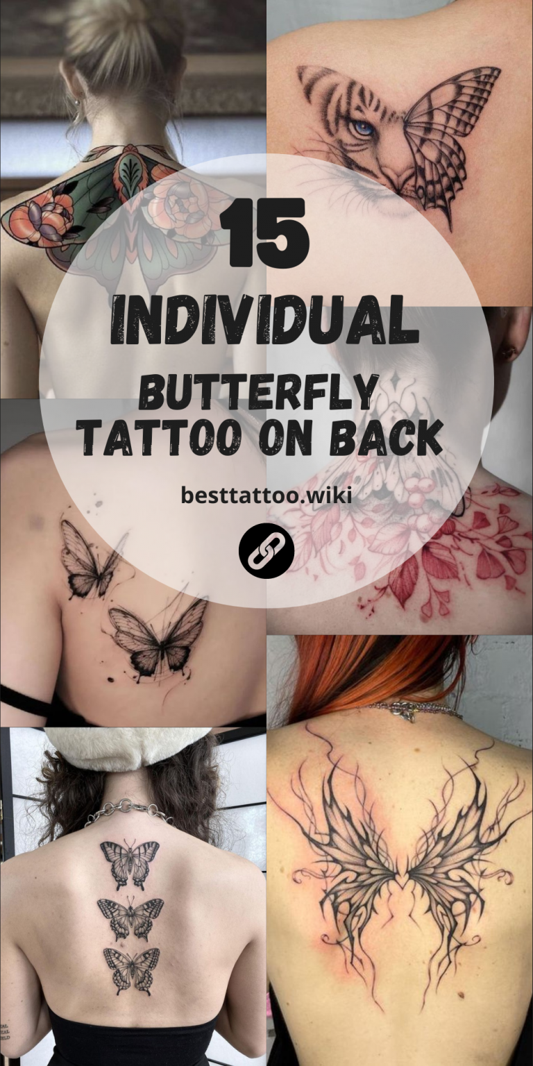 Discover the Top 15 Butterfly Back Tattoo Designs for 2024 – Inspiring ...