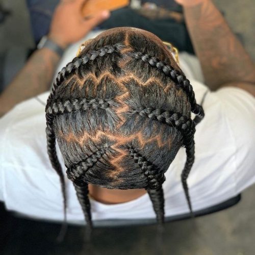 Top 19 Zig Zag Cornrows for Men in 2025: Unleash Your Style with Bold &#038; Intricate Braid