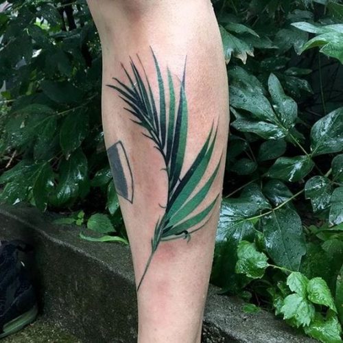 Explore 20 Lush Tropical Leaves Tattoo Ideas &#8211; Perfect for Nature Lovers in 2025