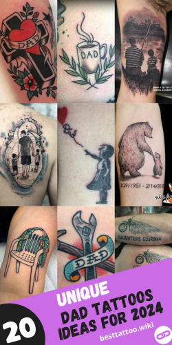 Express Your Love and Memories with Creative 20 Dad Tattoos &#8211; Find Inspiration for Your Own Unique Tribute