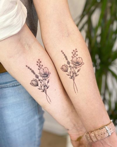 Embrace Nature&#8217;s Elegance: 15 Chic Small Floral Tattoo Designs for Every Style in 2025