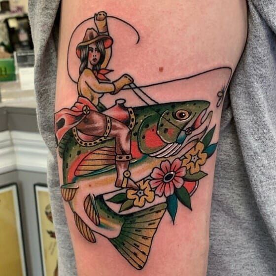 Unique 22 Fishing Tattoo Ideas for Women 2024: Inspiring Designs ...