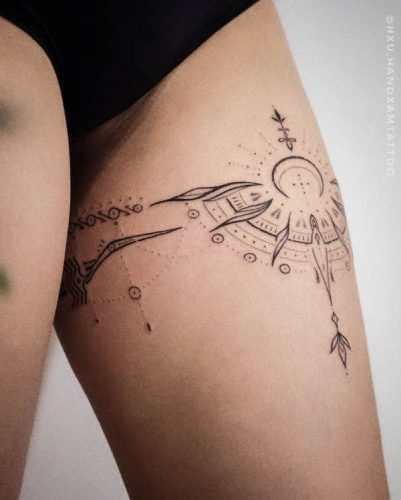 Unveil 2025&#8217;s Top 15 Thigh Cuff Tattoo Trends: From Polynesian Patterns to Cosmic Bands