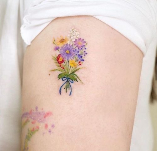 Embrace Nature&#8217;s Elegance: 15 Chic Small Floral Tattoo Designs for Every Style in 2025