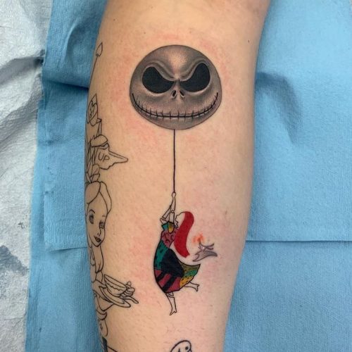 Embracing the Eternal Romance: 15 Jack and Sally Tattoo Ideas for 2025