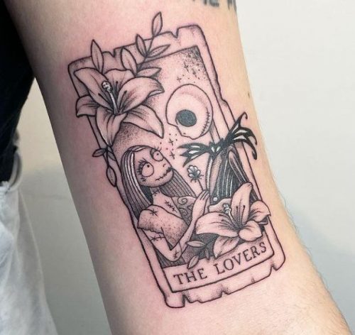 Embracing the Eternal Romance: 15 Jack and Sally Tattoo Ideas for 2025