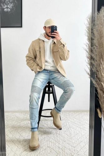 Trendsetting 20 Men&#8217;s Jeans and Chelsea Boots Outfits: A Guide to Elevate Your 2025 Style