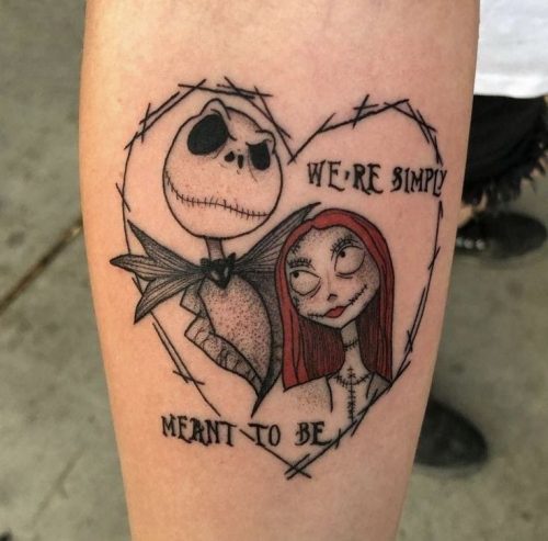 Embracing the Eternal Romance: 15 Jack and Sally Tattoo Ideas for 2025