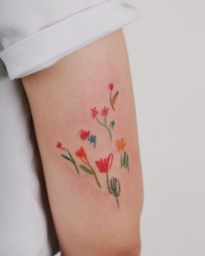 Embrace Nature&#8217;s Elegance: 15 Chic Small Floral Tattoo Designs for Every Style in 2025