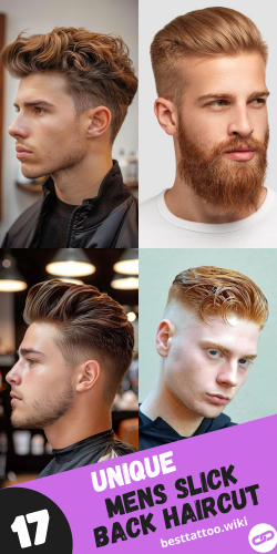 Explore 17 Trendy Men&#8217;s Slick Back Haircuts for 2025: From Classic Looks to Modern Twists