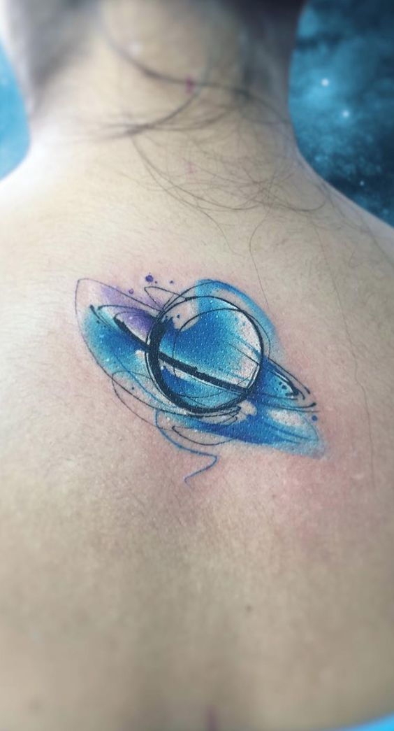 Discover 22 Stunning Space-Themed Tattoos for 2024: Galactic Art for ...