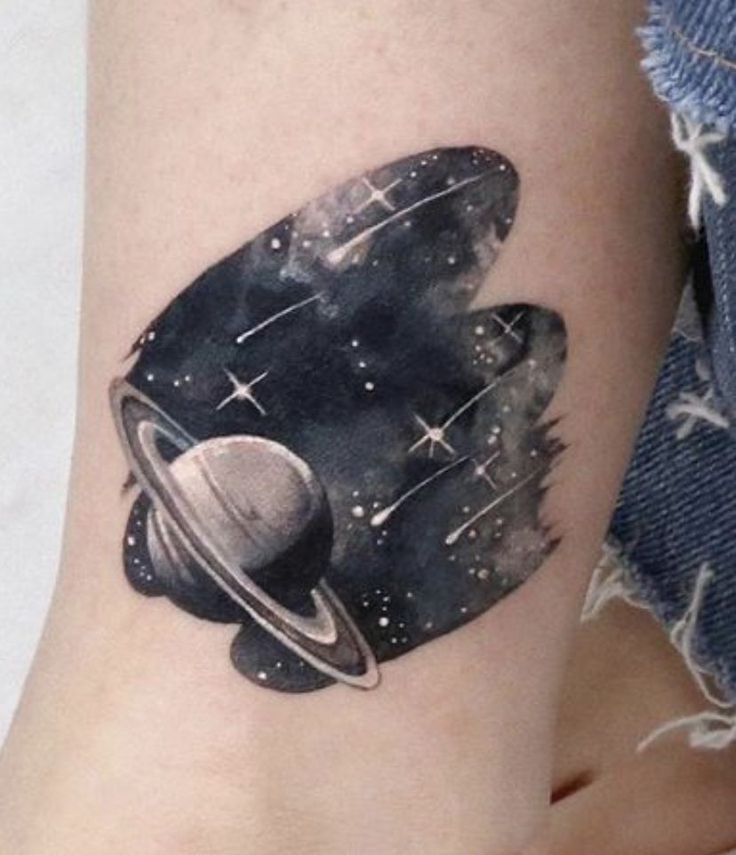 Discover 22 Stunning Space-Themed Tattoos for 2024: Galactic Art for ...