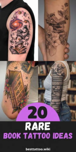 20 Book Tattoo Ideas for 2025: Explore Unique Literary Ink Designs for Bibliophiles