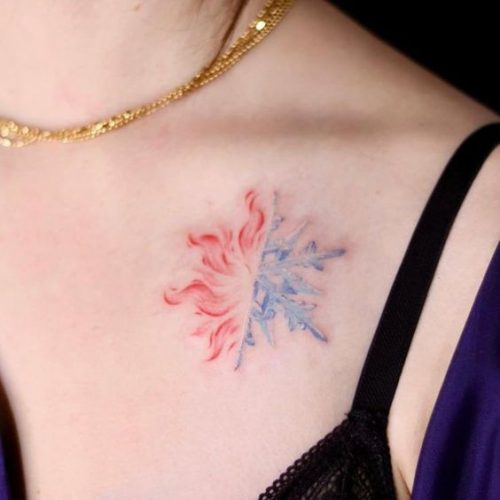 Explore 16 Stunning Fire and Ice Tattoo Designs for 2025: Unleash Your Inner Fire with Cool Contrasts!