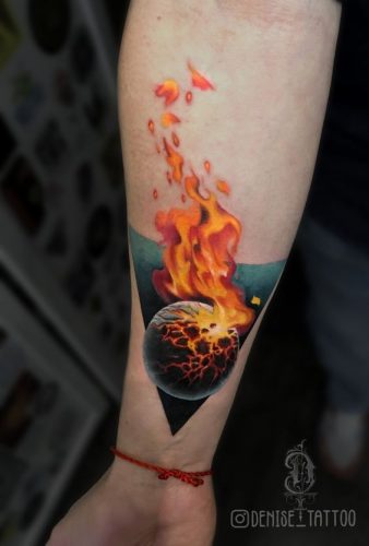 Explore 16 Stunning Fire and Ice Tattoo Designs for 2025: Unleash Your Inner Fire with Cool Contrasts!