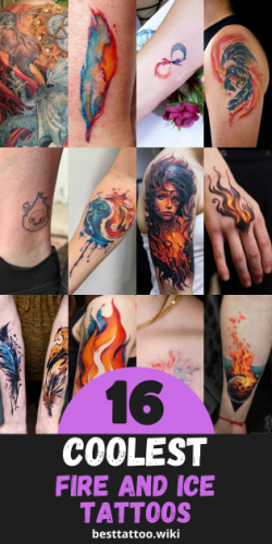 Explore 16 Stunning Fire and Ice Tattoo Designs for 2025: Unleash Your Inner Fire with Cool Contrasts!