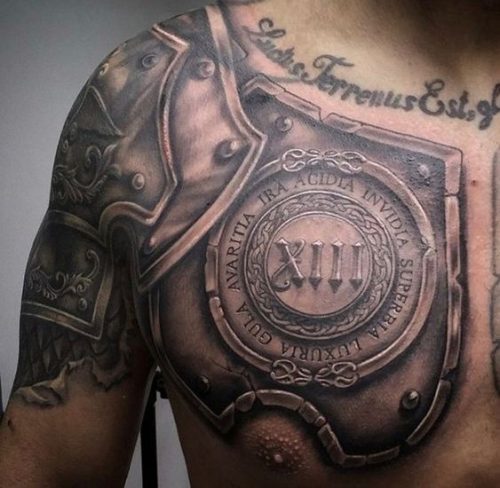 Discover the Ultimate Armor Tattoo Ideas: From Ancient Warriors to Modern Designs &#8211; Explore 17 Unique Armor Tattoos