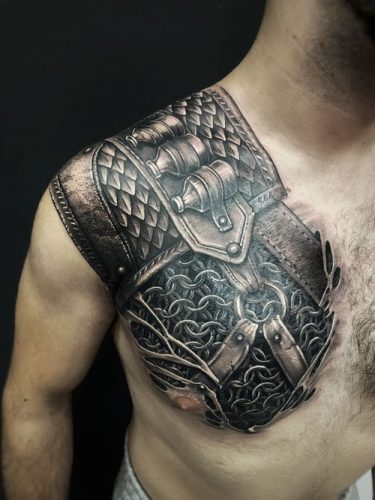 Discover the Ultimate Armor Tattoo Ideas: From Ancient Warriors to Modern Designs &#8211; Explore 17 Unique Armor Tattoos