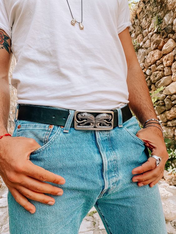 22 Stylish Belt Outfits for Men in 2025: From Classic Leather to Bold Chains &#8211; Elevate Your Style