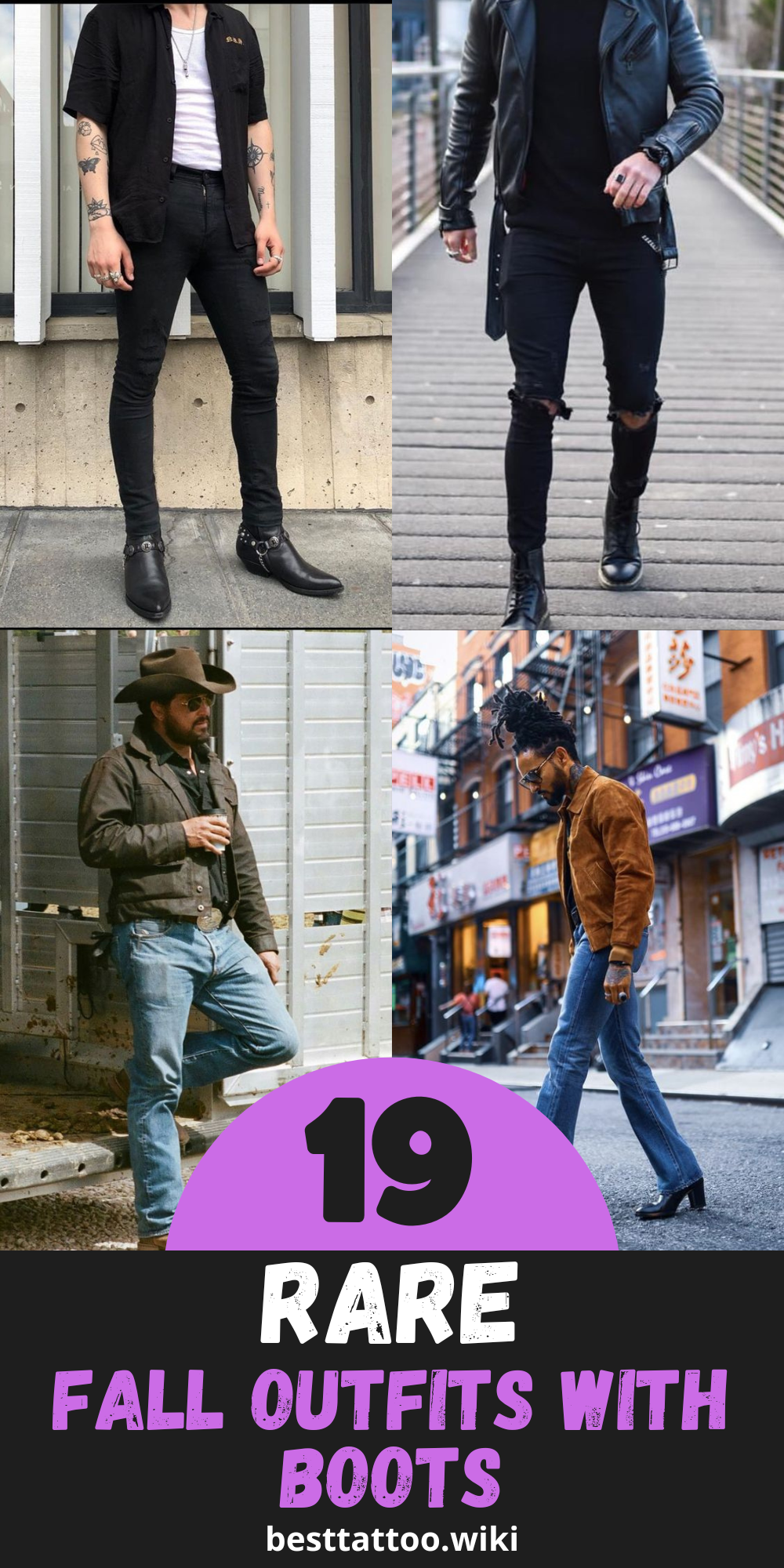 Explore 19 Stylish Men&#8217;s Fall Outfits Paired with Boots for 2025: From Casual to Chic &#8211; Your Ultimate Guide