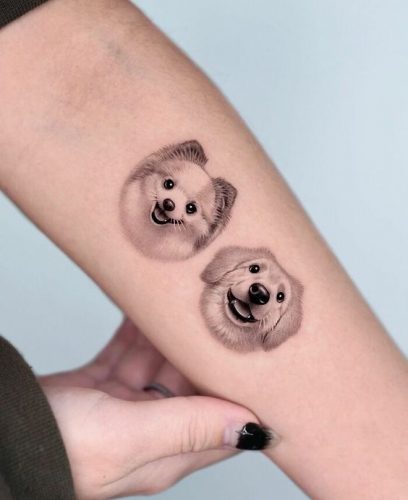 Explore 17 Unique Portrait Tattoo Ideas: From Realistic Pets to Pop Culture Mashups &#8211; Discover Your Perfect Design