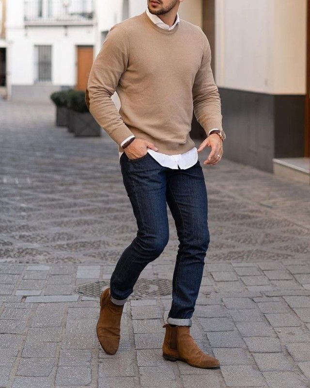 Explore 19 Stylish Men&#8217;s Fall Outfits Paired with Boots for 2025: From Casual to Chic &#8211; Your Ultimate Guide