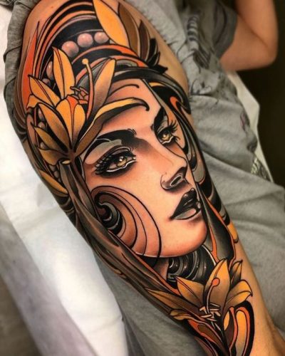 Explore 17 Unique Portrait Tattoo Ideas: From Realistic Pets to Pop Culture Mashups &#8211; Discover Your Perfect Design