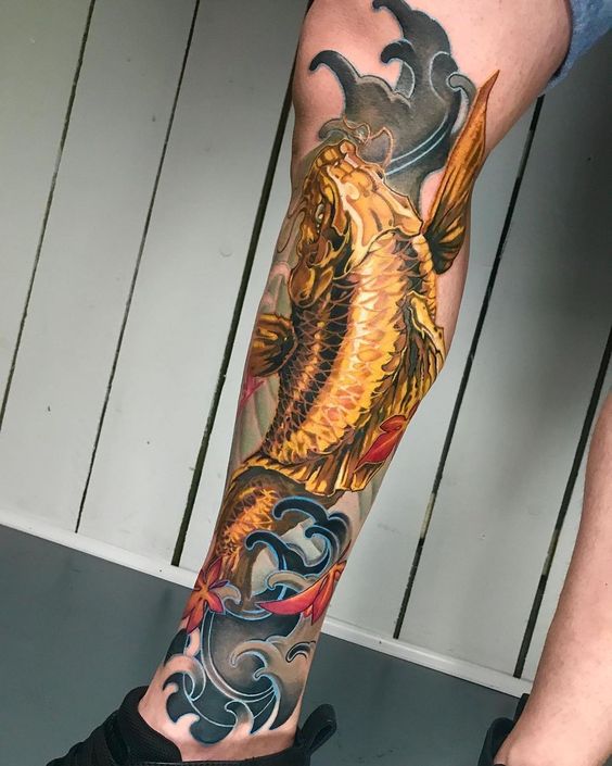Explore 20 Traditional Japanese Koi Fish Tattoos: Stunning Sleeve Designs for Men in 2025