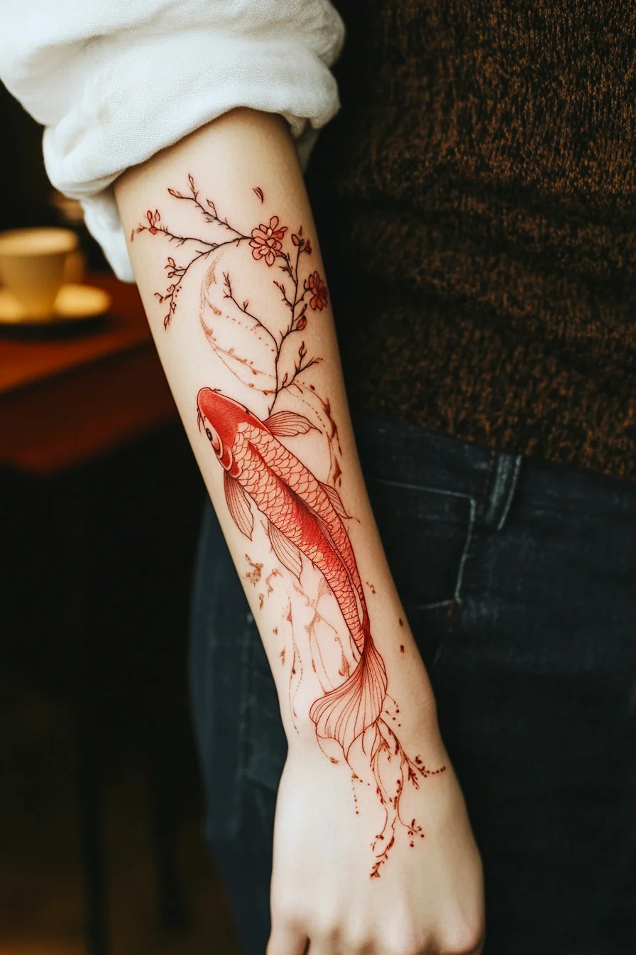 Explore 20 Traditional Japanese Koi Fish Tattoos: Stunning Sleeve Designs for Men in 2025
