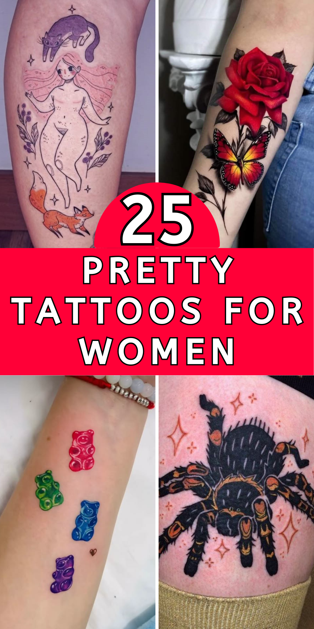 25 Classy and Pretty Tattoo Ideas for Women: Elegant Designs for Arm, Spine, Finger, and More