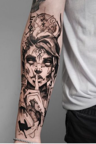 20 Unique Inner Forearm Tattoo Ideas for Men and Women: Exploring ...