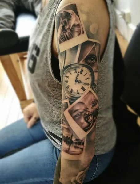 Explore 23 Unique Half Sleeve Tattoos for Women for Upper Arm Designs