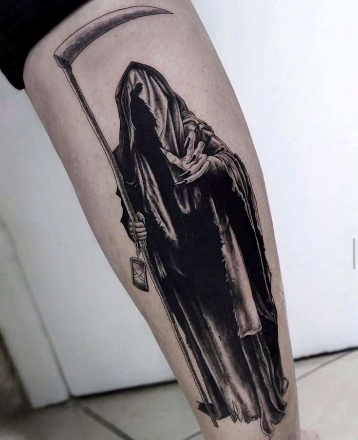 Discover 20 Grim Reaper Tattoo Ideas for Men &#038; Women: Realistic, Traditional, Cute, and Neo-Traditional Designs