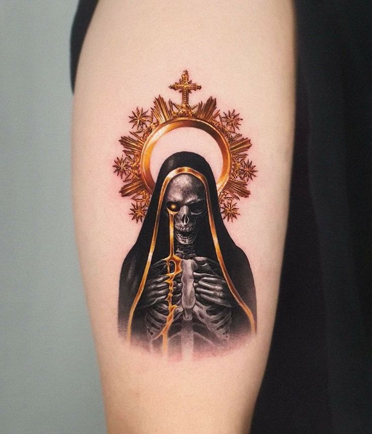 Discover 20 Grim Reaper Tattoo Ideas for Men &#038; Women: Realistic, Traditional, Cute, and Neo-Traditional Designs
