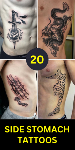 20 Unique Side Stomach Tattoo Ideas for Men & Women | Inspiring Lower