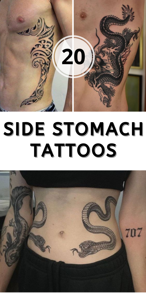 20 Unique Side Stomach Tattoo Ideas for Men & Women | Inspiring Lower ...